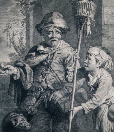The Rat Poison Peddler by Cornelis Visscher