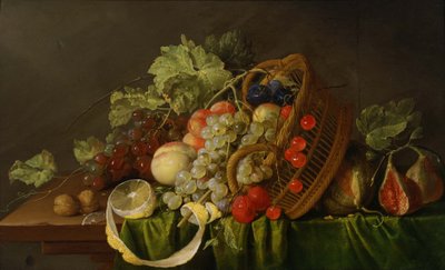 Still Life with Fruit Cage by Cornelis de Heem