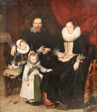 Self-portrait with Family by Cornelis de Vos
