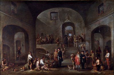 The Seven Works of Corporal Mercy: The Visit of Prisoners by Cornelis de Wael