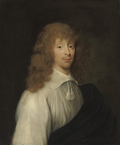 Portrait Traditionally Identified as Catherine Vane, Dressed as a Gentleman by Cornelius I Johnson