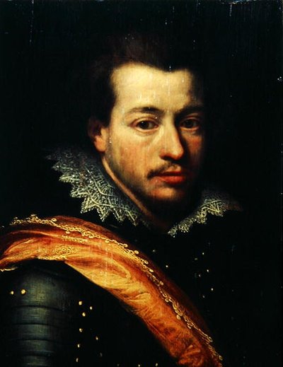 Portrait of a Man in Armour by Cornelius Janssen van Ceulen