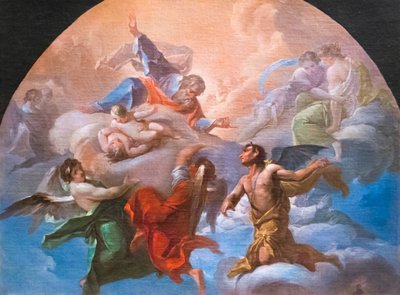 Satan Before God, c.1750 by Corrado Giaquinto