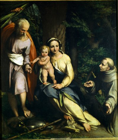 Rest on the Flight to Egypt by Correggio