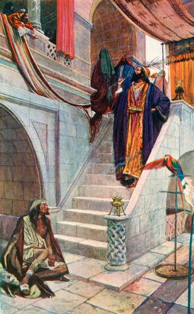 The Rich Man and Lazarus by Corwin Knapp Linson