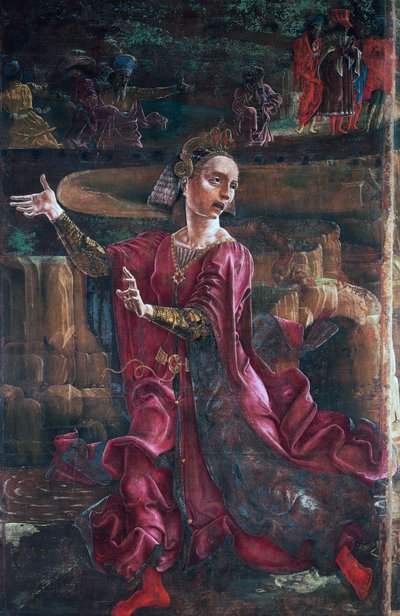 The princess (detail) by Cosimo Tura
