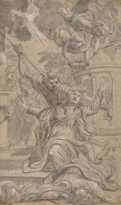 Martyrdom of Two Female Saints, 1625-1704 by Cosimo Ulivelli