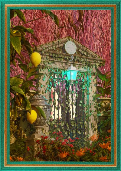 Enchanted Lemon Garden Gate by CosmoZach