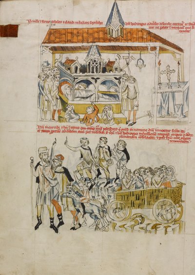 The Life of the Blessed Hedwig by Court workshop of Duke Ludwig I of Liegnitz and Brieg