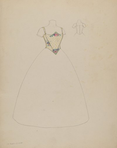 Design for Bodice by Creighton Kay Scott