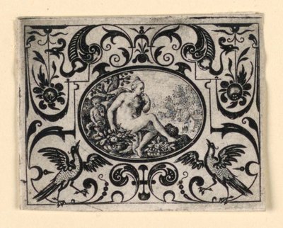 Sense of Taste, Plate from Images of the Five Senses Engraved for the Benefit of the Goldsmith by Crispijn de Passe the Elder