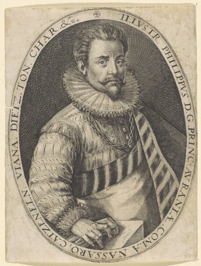 Portrait of Philip William, Prince of Orange by Crispijn van de Passe (I)