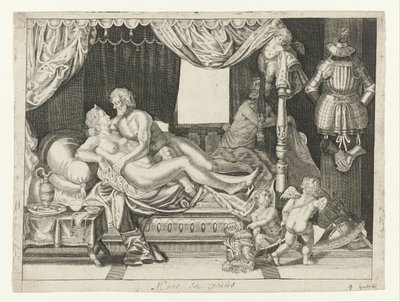 Mars and Venus by Crispijn van de Passe (II)