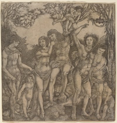 Allegory of Carnal Love by Cristofano Robetta