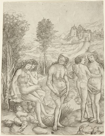 Allegory of Envy by Cristofano Robetta