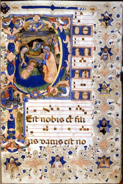 15th Century Choir with a Miniature 