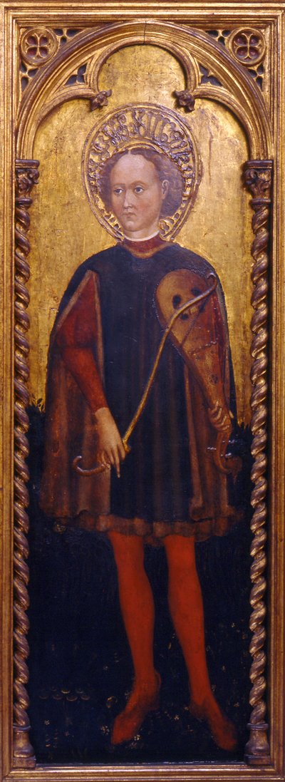 Saint Genesius of Rome, Second Half of the 15th century by Cristoforo Moretti