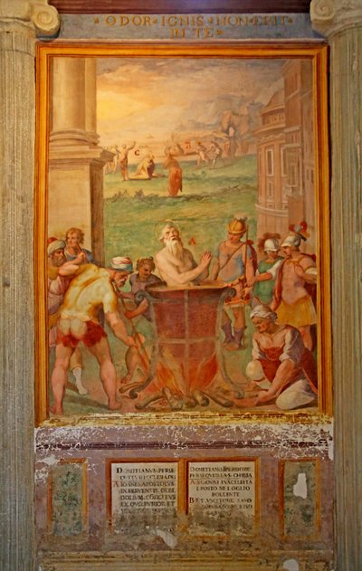 St. John Boiled in Oil by Cristoforo and Tempesta, Antonio Roncalli