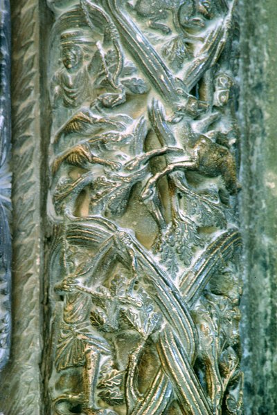 Hunting scene (detail) by Croatian School