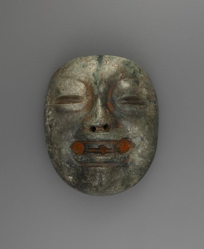 Pendant in the form of a Mask by Culture Olmec