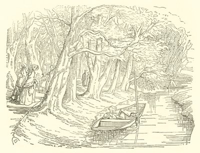 A Punt on the Cherwell by Cuthbert Bede