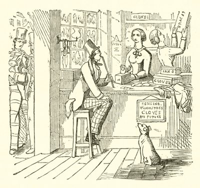 Glove Shop by Cuthbert Bede