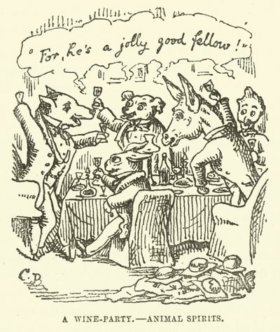 Illustration for Little Mr Bouncer and His Friend Verdant Green by Cuthbert Bradley