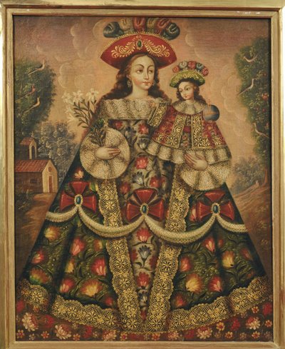 The Virgin of the Pilgrims and Child by Cuzco School