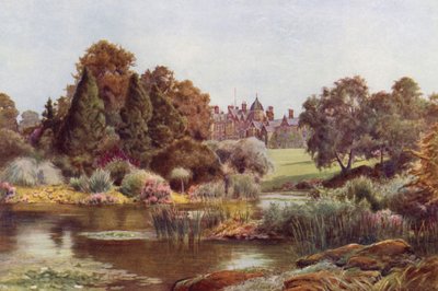 The Lake in the West Garden, Sandringham by Cyril Ward