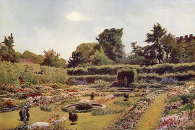 The Old Pond Garden, Hampton Court by Cyril Ward