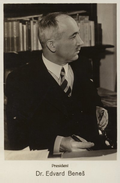 Edvard Benes by Czech Photographer