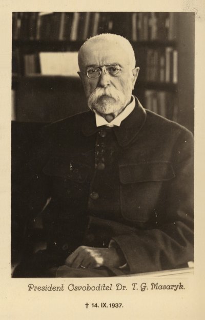Tomas Garrigue Masaryk by Czech Photographer