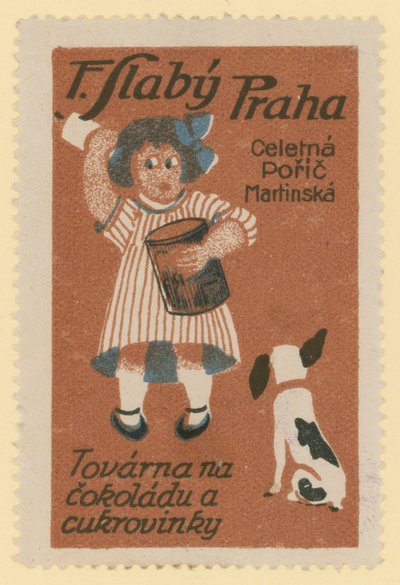 F Slaby chocolate and sugar confectionery factory, Prague by Czech School