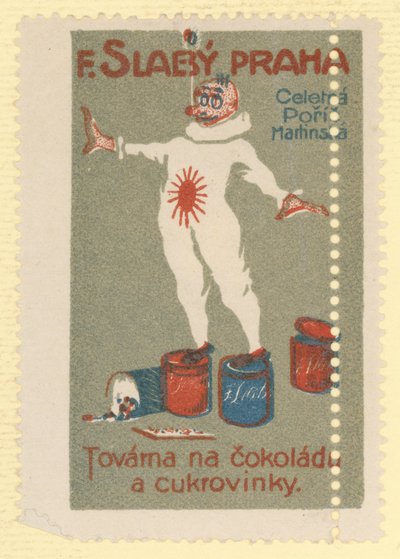 F Slaby chocolate and sugar confectionery factory, Prague by Czech School