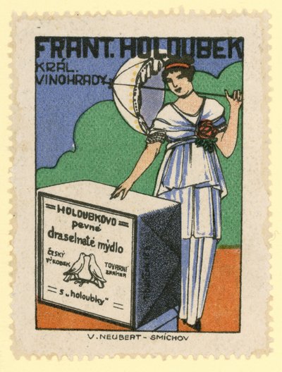 Franstisek Holoubek Dove brand potassium soap by Czech School