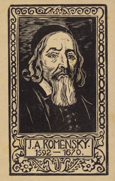 John Amos Comenius, Czech teacher, educator and writer by Czech School