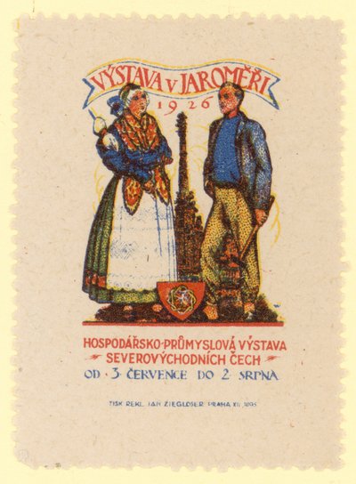 Northeastern Bohemia Economic and Industrial Exhibition, Jaromer, Czechoslovakia, 1926 by Czech School
