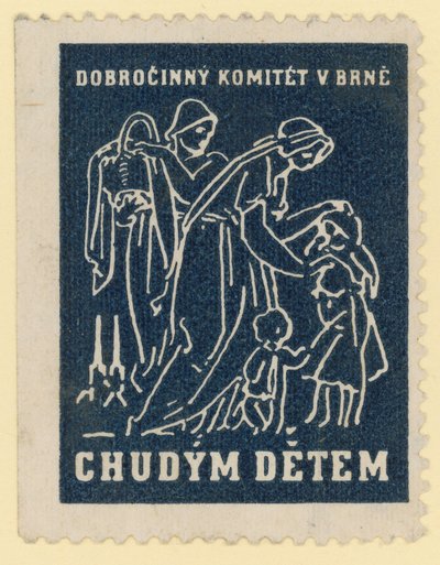 Poor children by Czech School