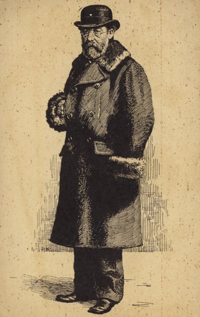 Portrait of Bedrich Smetana by Czech School
