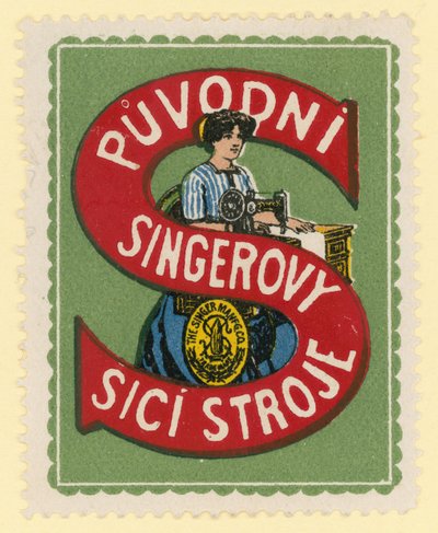 Singer sewing machines by Czech School