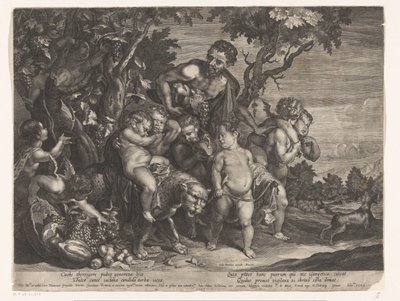 Triumph of Bacchus by D. Brunn