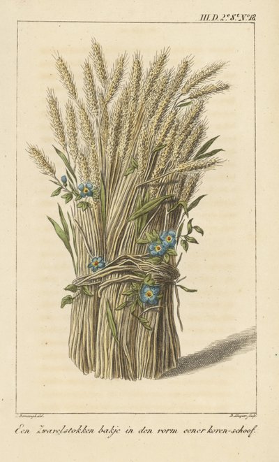 Bowl in the shape of a corn-sheaf by D. Sluyter