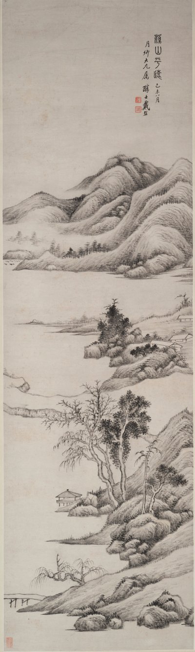 Distant Streams and Mountains by Dai Xi