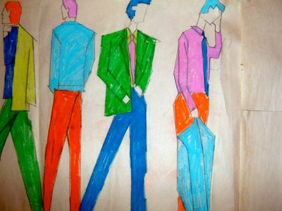 4 Guys in Suits by Daisy de Villeneuve