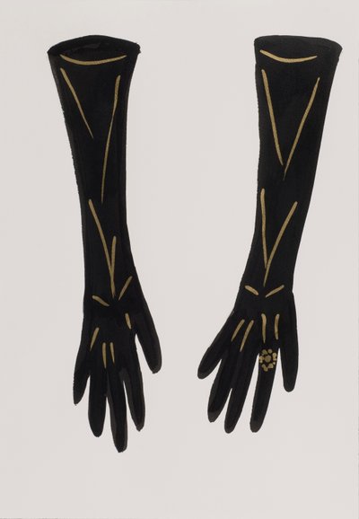 Black Gloves, 2017 by Daisy de Villeneuve