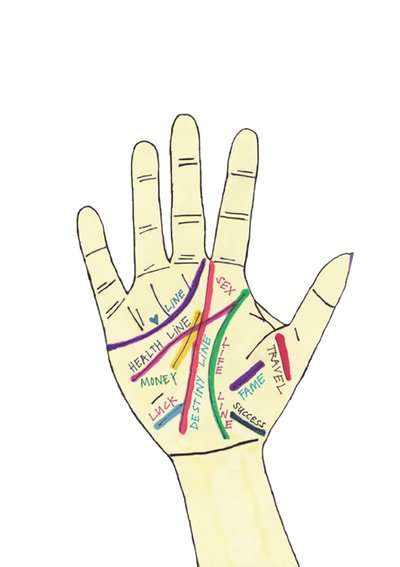 Palm Hand by Daisy de Villeneuve