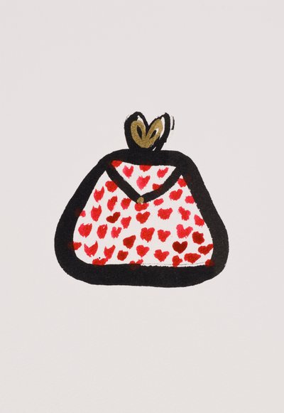 Red Spotty Purse by Daisy de Villeneuve