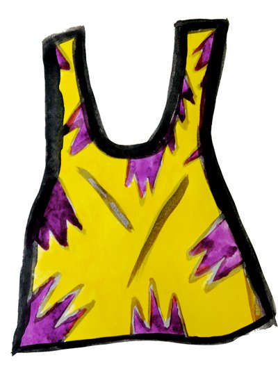 Yellow Camisole by Daisy de Villeneuve