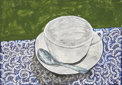 Cozy Tea Setting by Dale Hefer & Family