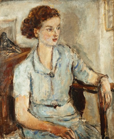 Portrait of a Seated Girl, c.1925 by Dame Ethel Walker